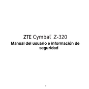 ZTE Cymbal Z-320 Manual Del Usuario E Información De Seguridad