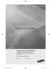 Samsung SyncMaster 933HD Manual Del Usuario