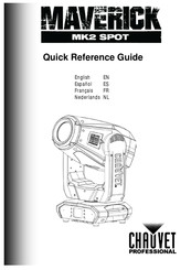 Chauvet MAVERICK MK2 SPOT Guía De Inicio Rápida
