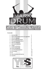 Mark Drum YES Guía De Consulta Rápida