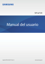 Samsung SM-W720 Manual Del Usuario