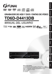 FUNAI TD6D-D4413DB Manual Del Usuario