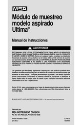 MSA Ultima Manual De Instrucciones