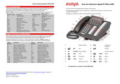 Avaya IP Office 6400 Guía De Referencia Rápida