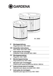 Gardena 3800 Instrucciones Para El Montaje