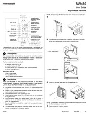 Honeywell RLV450 Guia Del Usuario