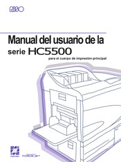 Riso HC5500 Serie Manual Del Usuario