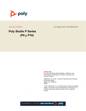 Plantronics Poly Studio P Serie Guia Del Usuario