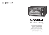 Mondial LET'S COOK OVEN 10L FR-13 Manual De Instrucciones Y Servicio Técnico