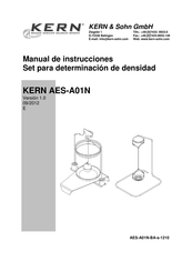 KERN AES-A01N Manual De Instrucciones