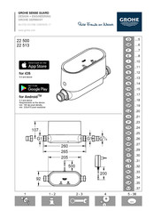 Grohe SENSE GUARD 22 513 Manual Del Usuario