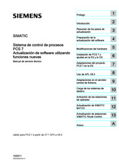 Siemens SIMATIC PCS 7 Manual De Servicio Técnico