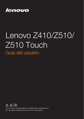 Lenovo Z410 Guia Del Usuario