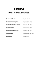 ION Party Ball Fogger Guia De Inicio Rapido