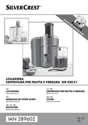 Silvercrest SFE 450 C1 Instrucciones De Uso