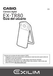 Casio EXILIM EX-TR80 Guia Del Usuario