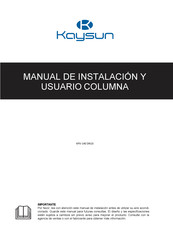 Kaysun KPV-140 DN10 Manual De Instalación Y Usuario