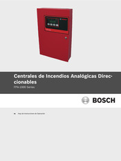 Bosch FPA-1000 Serie Hoja De Instrucciones De Operación