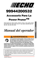 Echo 99944200532 Manual Del Operador