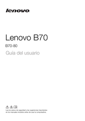 Lenovo B70-80 Guia Del Usuario