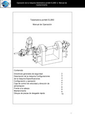 Xema ELB60 Manual De Operación