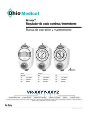 Ohio Medical Amvex Manual De Operación Y Mantenimiento