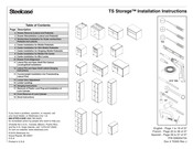 Steelcase TS Storage Nstrucciones De Instalacion