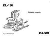 Casio KL-120 Guia Del Usuario