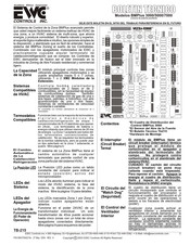 EWC Controls BMPlus 3000 Boletín Técnico