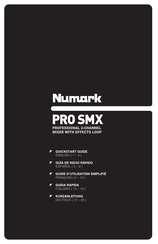 Numark PRO SMX Guia De Inicio Rapido