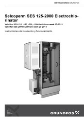 Grundfos Selcoperm SES-1000 Instrucciones De Instalación Y Funcionamiento