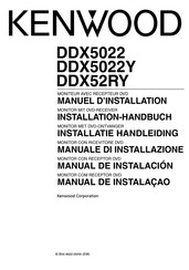 Kenwood DDX5022Y Manual De Instalación