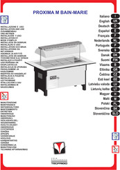 Tecfrigo PROXIMA M BAIN-MARIE Instalación Y Uso