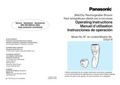 Panasonic ES2218 Instrucciones De Operación