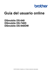 Brother DSmobile DS-940D Guia Del Usuario