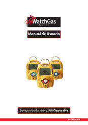 WatchGas UNI Disposable Manual De Usuario