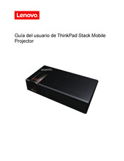 Lenovo ThinkPad Stack Mobile Projector Guia Del Usuario