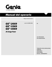 Terex Genie GS-3369 Manual Del Operario