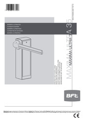 BFT MAXIMA ULTRA 35 Instrucciones De Uso Y Funcionamiento