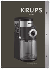 Krups GX5000 Manual Del Usaurio