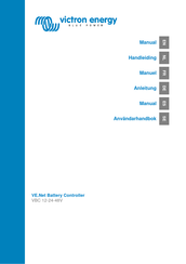 Victron energy VBC 12-24-48V Manual De Instrucciones