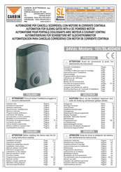 Cardin Elettronica SL Serie Manual De Instrucciones