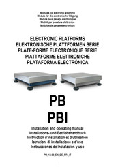 Vetek PBI Serie Instrucciones De Instalacion Y Uso