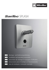 WimTec SanTec SPLASH Instrucciones Para El Montaje Y El Funcionamiento