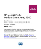 HP StorageWorks 1500 Guia De Instalacion