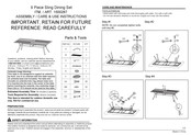 SUNVILLA 1500287 Instrucciones De Ensamblado, Uso Y Cuidado