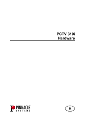 Pinnacle Systems PCTV 310i Manual Del Usuario