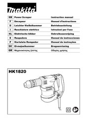 Makita HK1820 Manual De Instrucciones