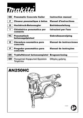 Makita AN250HC Manual De Instrucciones