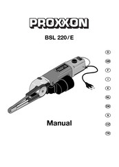 Proxxon BSL 220/E Manual De Instrucciones